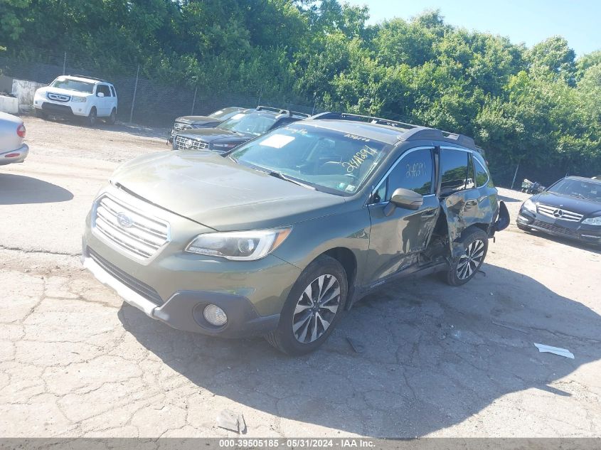 2016 Subaru Outback 2.5I Limited VIN: 4S4BSALC8G3256177 Lot: 39505185