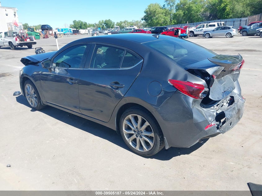 2014 MAZDA MAZDA3 S GRAND TOURING - JM1BM1W39E1192489