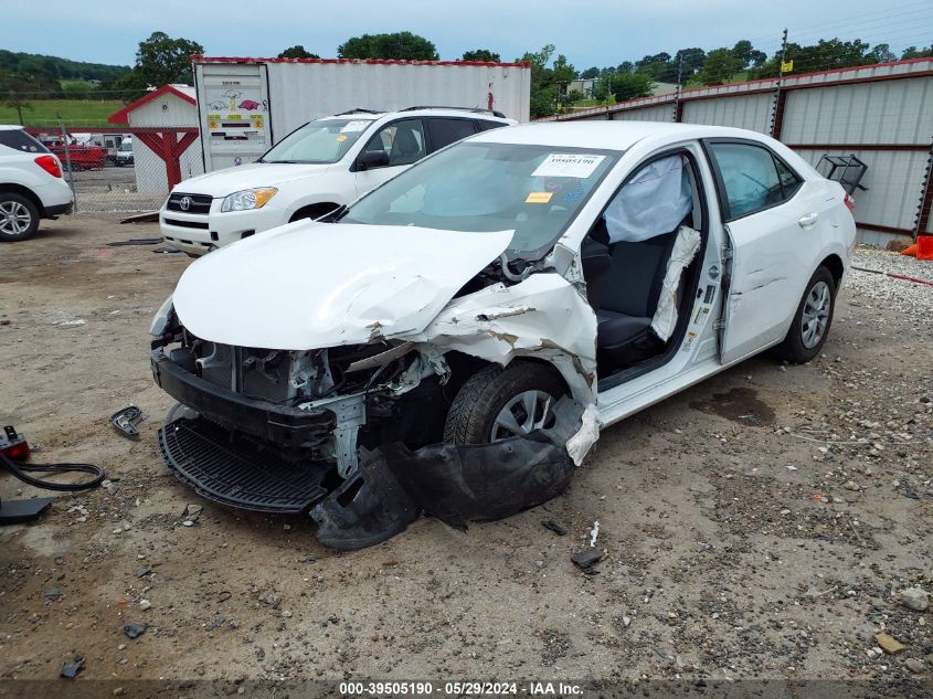 2016 Toyota Corolla L VIN: 5YFBURHE6GP448387 Lot: 39505190