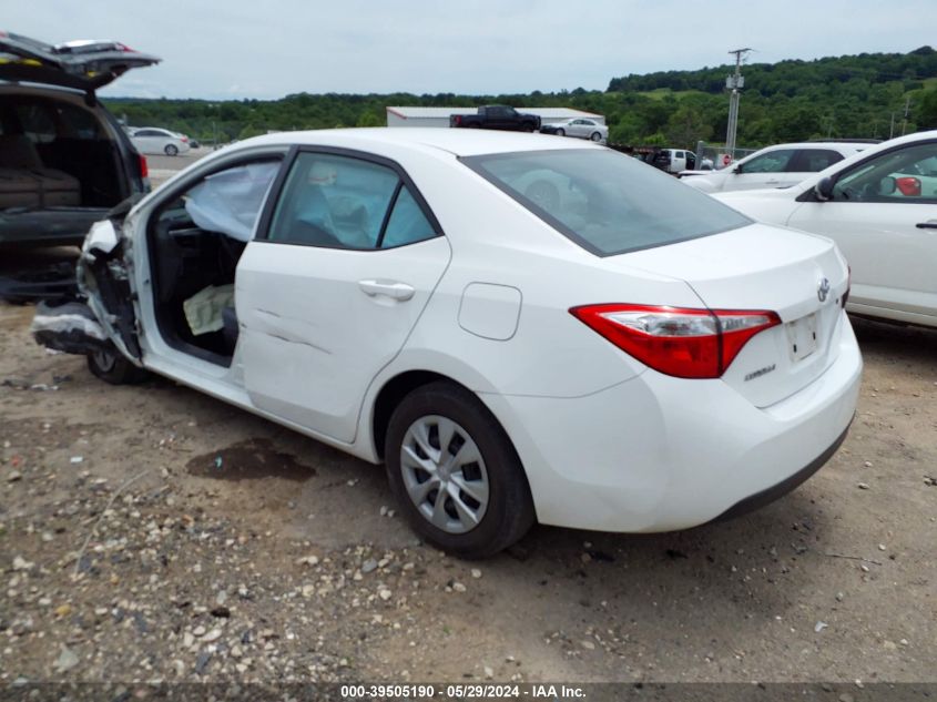 2016 Toyota Corolla L VIN: 5YFBURHE6GP448387 Lot: 39505190