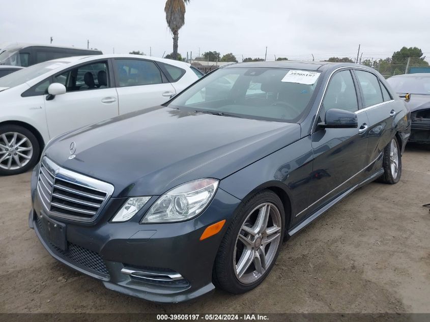 2013 Mercedes-Benz E 350 VIN: WDDHF5KB6DA764163 Lot: 39505197