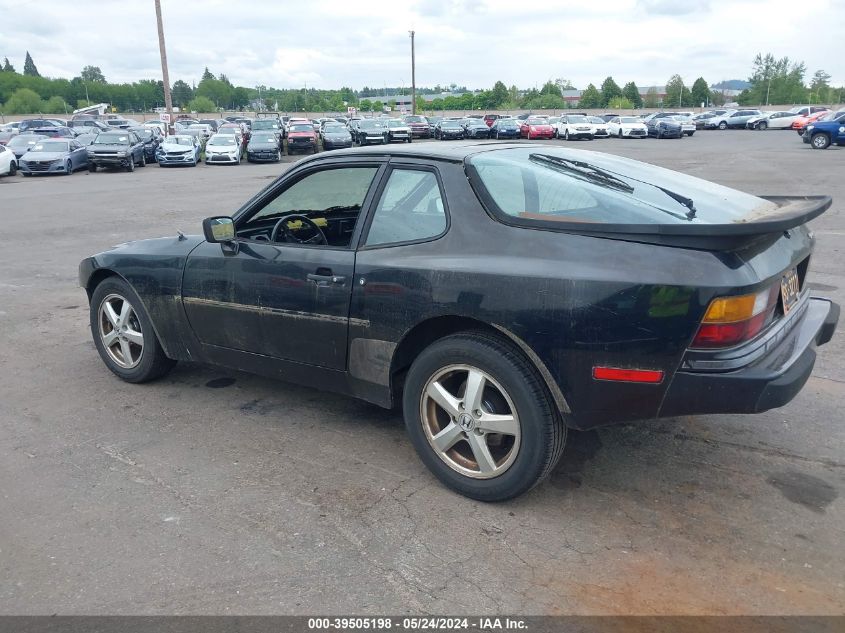 1984 Porsche 944 VIN: WP0AA0942EN463047 Lot: 39505198