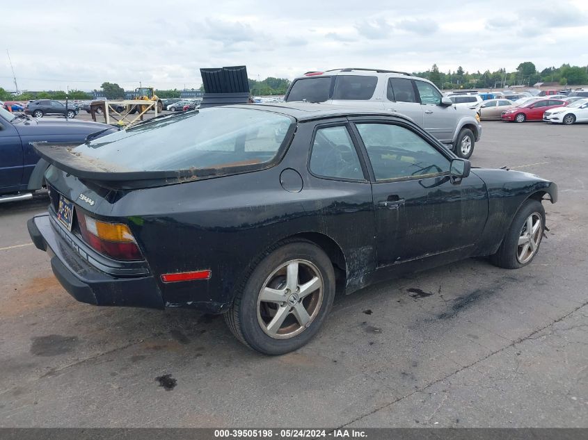 1984 Porsche 944 VIN: WP0AA0942EN463047 Lot: 39505198