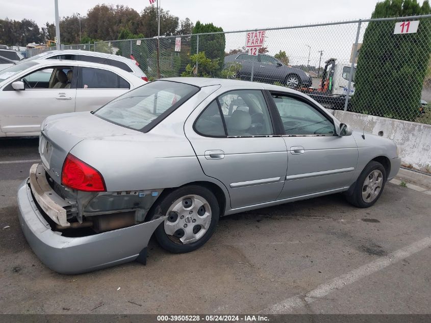 2004 Nissan Sentra 1.8S VIN: 3N1CB51D44L479752 Lot: 39505228
