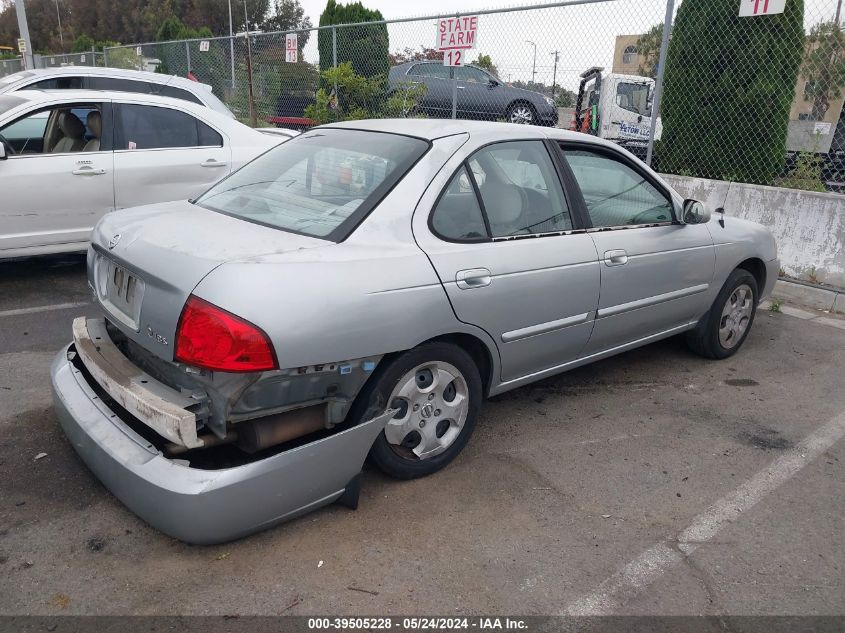 2004 Nissan Sentra 1.8S VIN: 3N1CB51D44L479752 Lot: 39505228