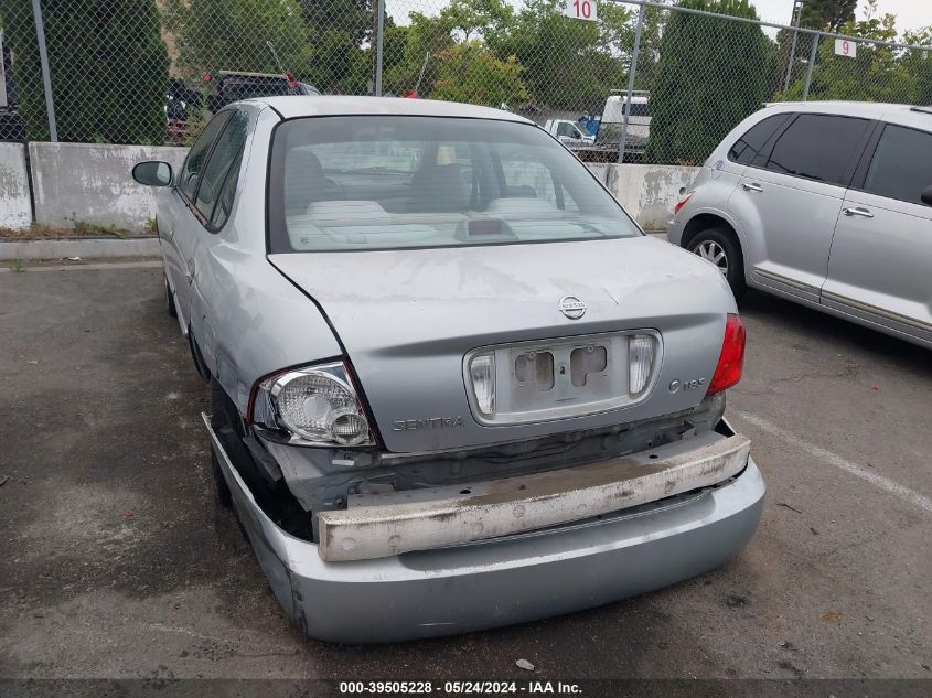 2004 Nissan Sentra 1.8S VIN: 3N1CB51D44L479752 Lot: 39505228