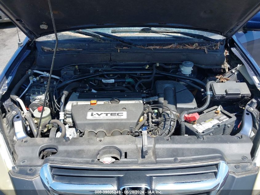 2004 Honda Cr-V Ex VIN: SHSRD78824U239743 Lot: 39505249