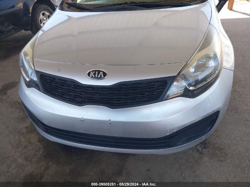2015 Kia Rio Lx VIN: KNADM4A36F6444024 Lot: 39505251