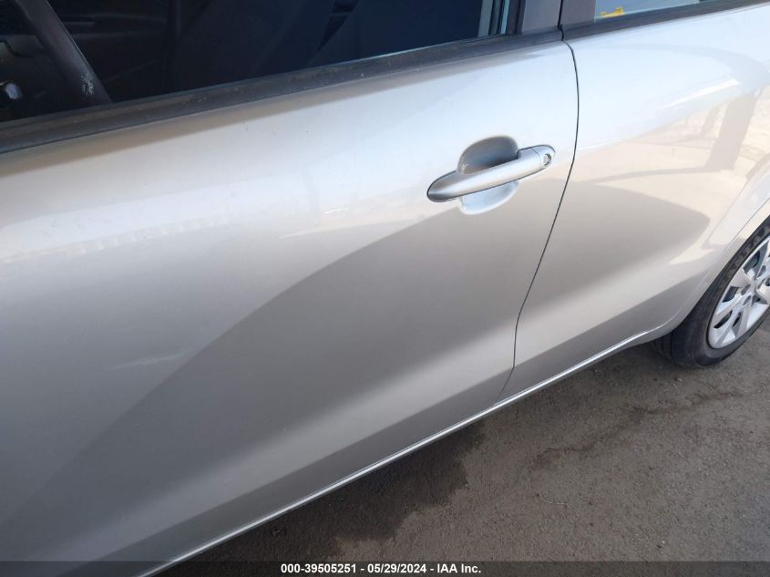 2015 Kia Rio Lx VIN: KNADM4A36F6444024 Lot: 39505251