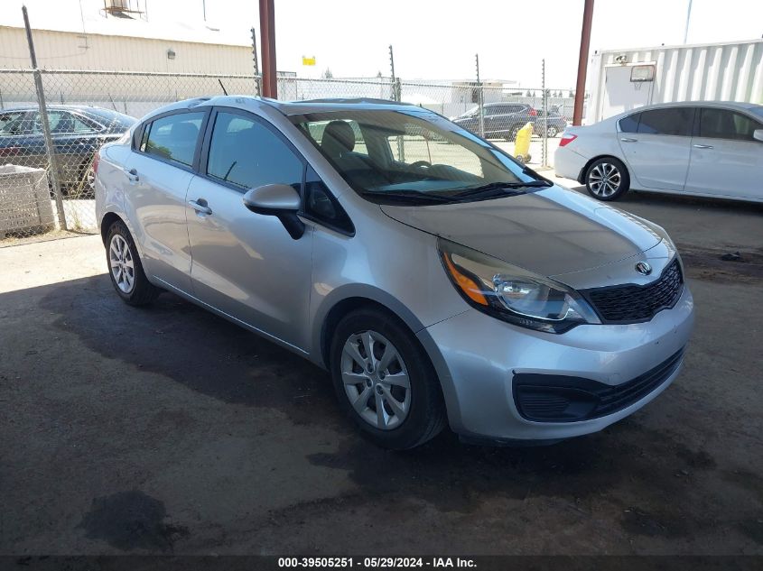 2015 Kia Rio Lx VIN: KNADM4A36F6444024 Lot: 39505251