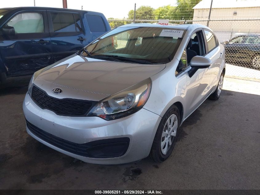 2015 Kia Rio Lx VIN: KNADM4A36F6444024 Lot: 39505251