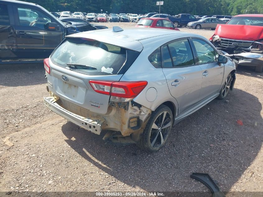 2017 Subaru Impreza 2.0I Sport VIN: 4S3GTAK63H3715412 Lot: 39505253