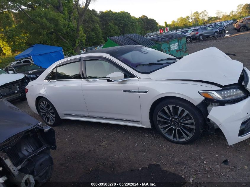 2019 Lincoln Continental Reserve VIN: 1LN6L9NP6K5605718 Lot: 39505270