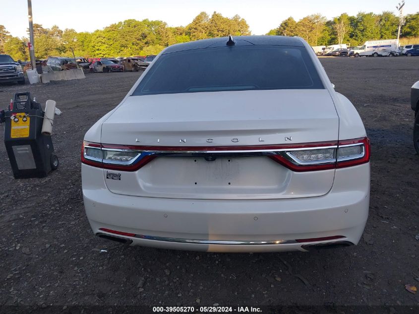 2019 Lincoln Continental Reserve VIN: 1LN6L9NP6K5605718 Lot: 39505270