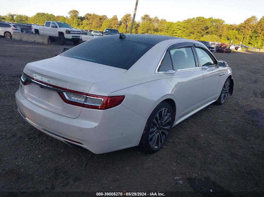 2019 Lincoln Continental Reserve VIN: 1LN6L9NP6K5605718 Lot: 39505270