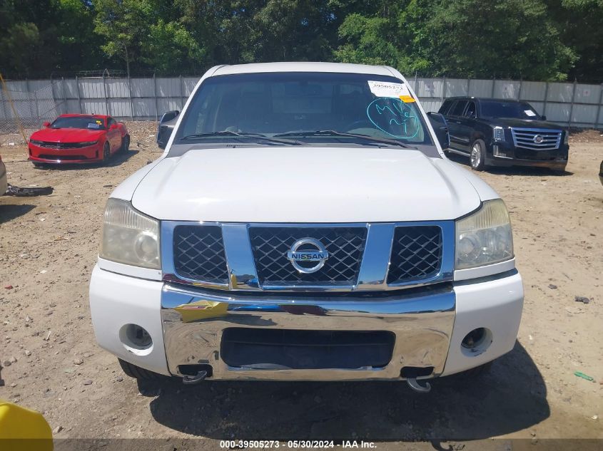 2006 Nissan Titan Le VIN: 1N6BA07B66N538465 Lot: 39505273