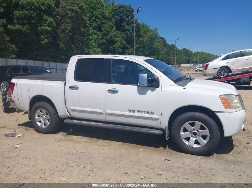 2006 Nissan Titan Le VIN: 1N6BA07B66N538465 Lot: 39505273