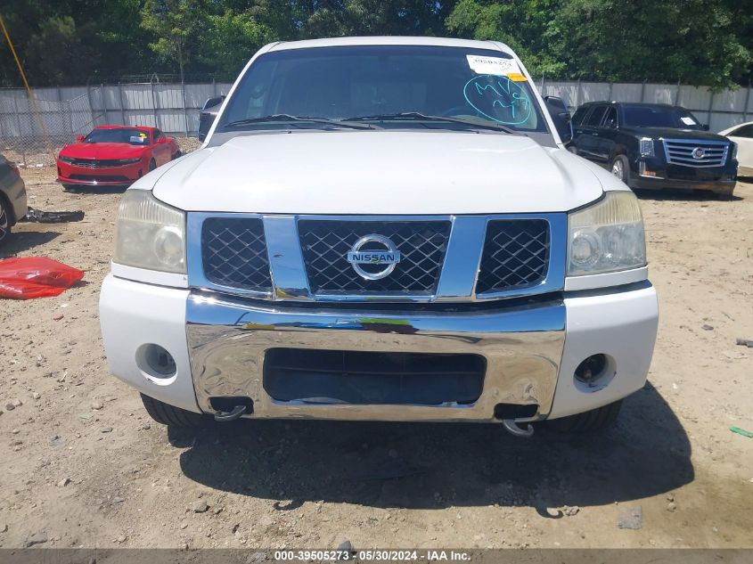 2006 Nissan Titan Le VIN: 1N6BA07B66N538465 Lot: 39505273