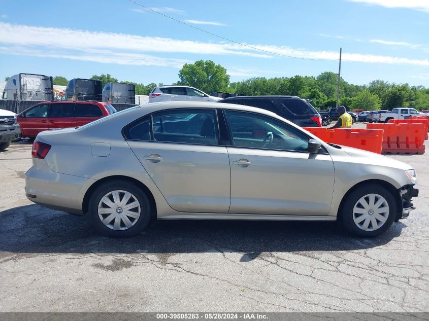 2016 Volkswagen Jetta 1.4T S VIN: 3VW267AJ3GM344532 Lot: 39505283