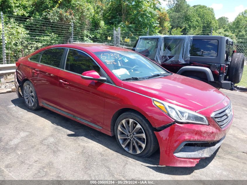 2015 Hyundai Sonata Sport VIN: 5NPE34AF1FH106685 Lot: 39505284