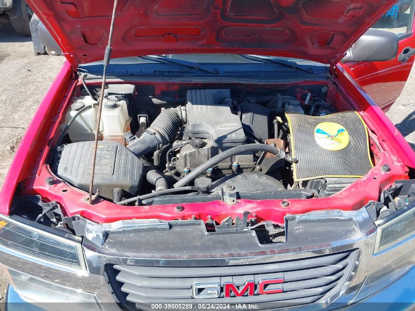 2011 GMC Canyon Work Truck VIN: 1GTC5LF95B8137879 Lot: 39505289