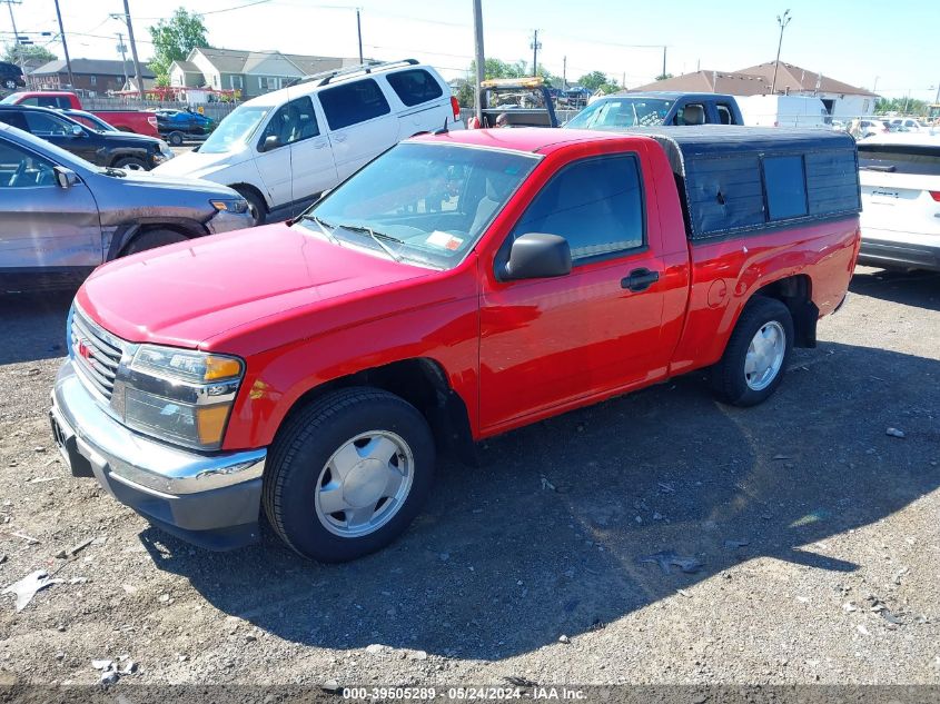 2011 GMC Canyon Work Truck VIN: 1GTC5LF95B8137879 Lot: 39505289