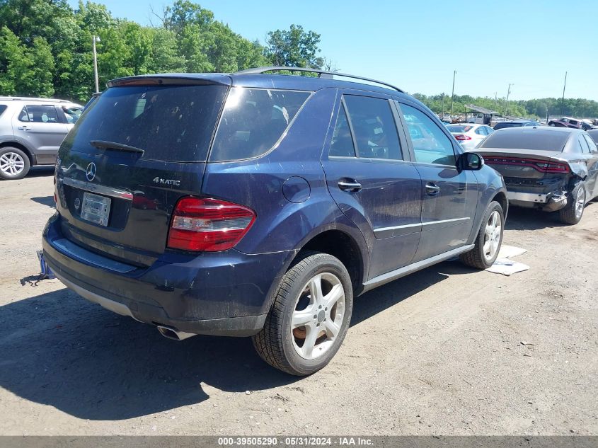 2008 Mercedes-Benz Ml 350 4Matic VIN: 4JGBB86E78A325024 Lot: 39505290