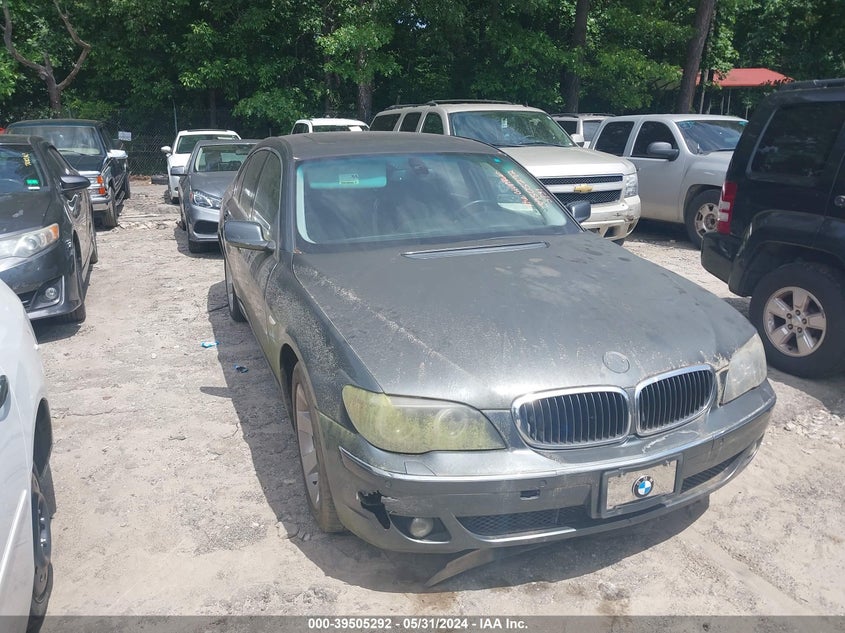 2008 BMW 750I VIN: WBAHL83588DT12102 Lot: 39505292