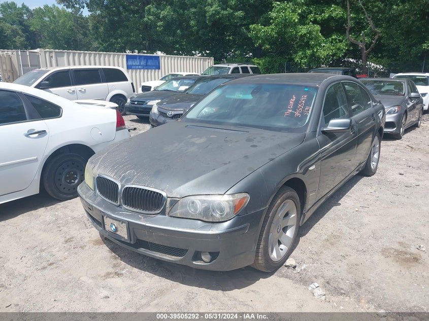 2008 BMW 750I VIN: WBAHL83588DT12102 Lot: 39505292