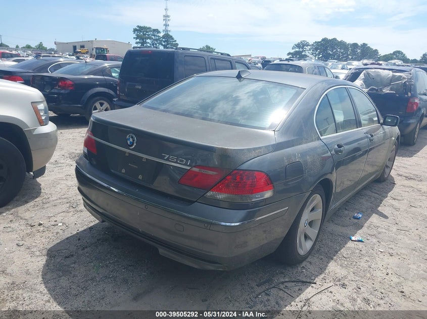 2008 BMW 750I VIN: WBAHL83588DT12102 Lot: 39505292