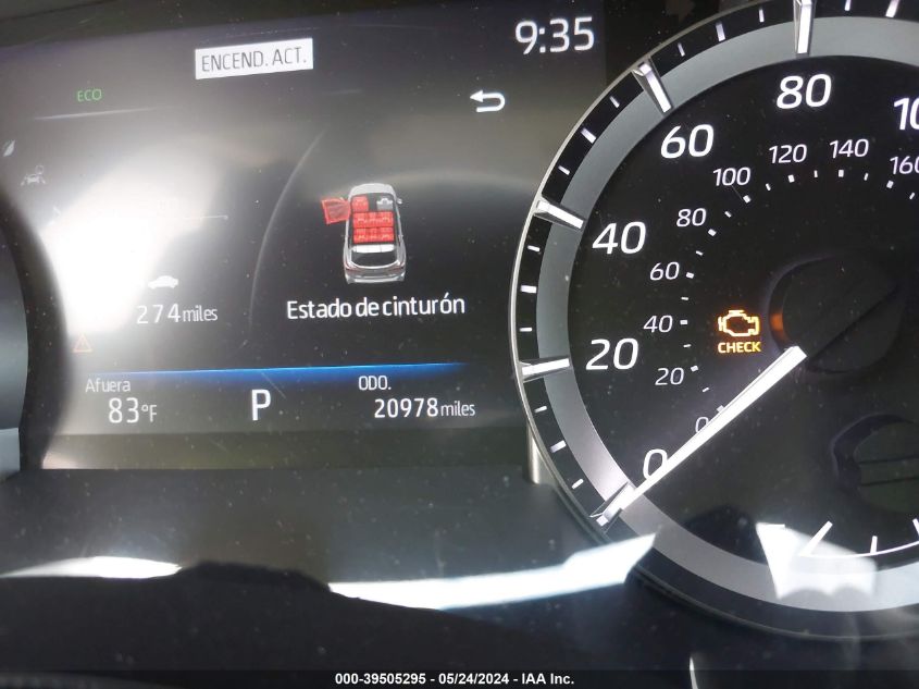 2023 Toyota Highlander L VIN: 5TDKDRBH1PS032161 Lot: 39505295