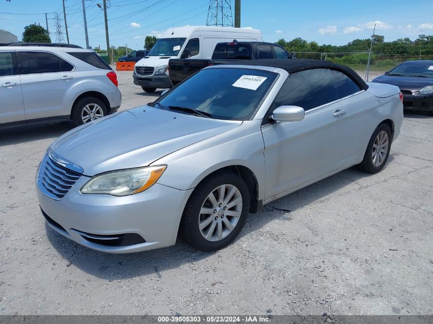 2012 Chrysler 200 Touring VIN: 1C3BCBEB5CN215861 Lot: 39505303