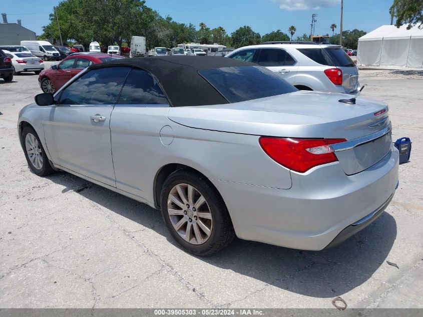 2012 Chrysler 200 Touring VIN: 1C3BCBEB5CN215861 Lot: 39505303