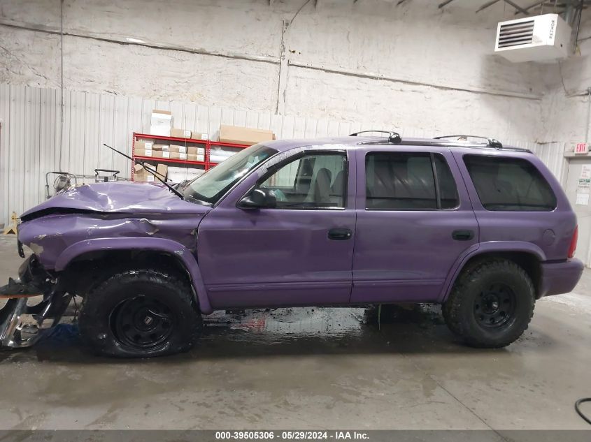 2003 Dodge Durango Slt VIN: 1D4HS48Z13F579866 Lot: 39505306