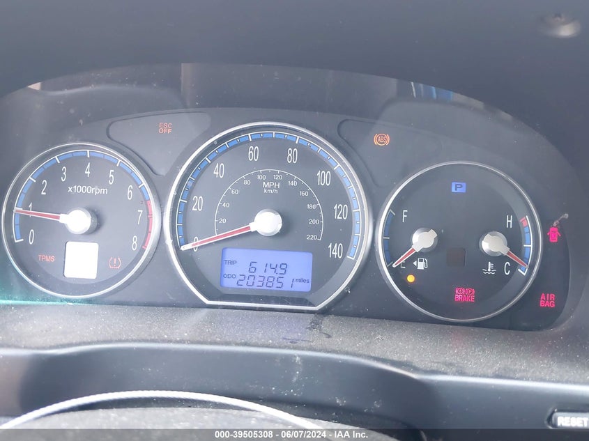 2007 Hyundai Santa Fe Limited/Se VIN: 5NMSH13E97H125734 Lot: 39505308