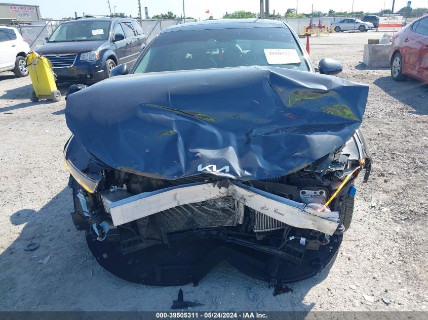 2022 Kia K5 Ex VIN: 5XXG34J28NG145449 Lot: 39505311