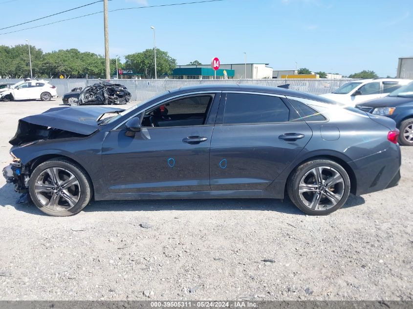 2022 Kia K5 Ex VIN: 5XXG34J28NG145449 Lot: 39505311