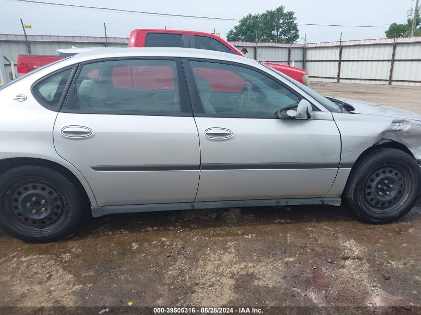 2004 Chevrolet Impala VIN: 2G1WF52E849426019 Lot: 39505316