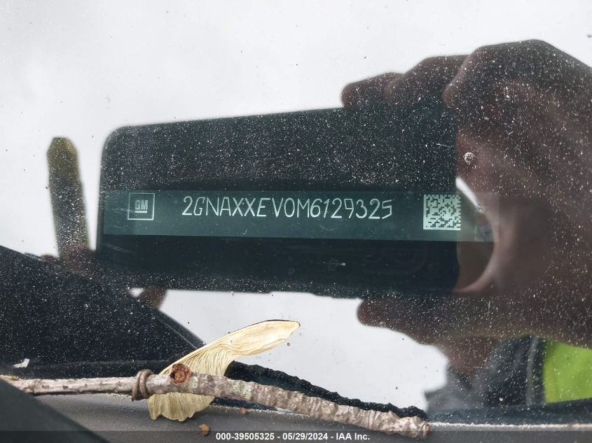 2021 Chevrolet Equinox Awd Premier VIN: 2GNAXXEV0M6129325 Lot: 39505325