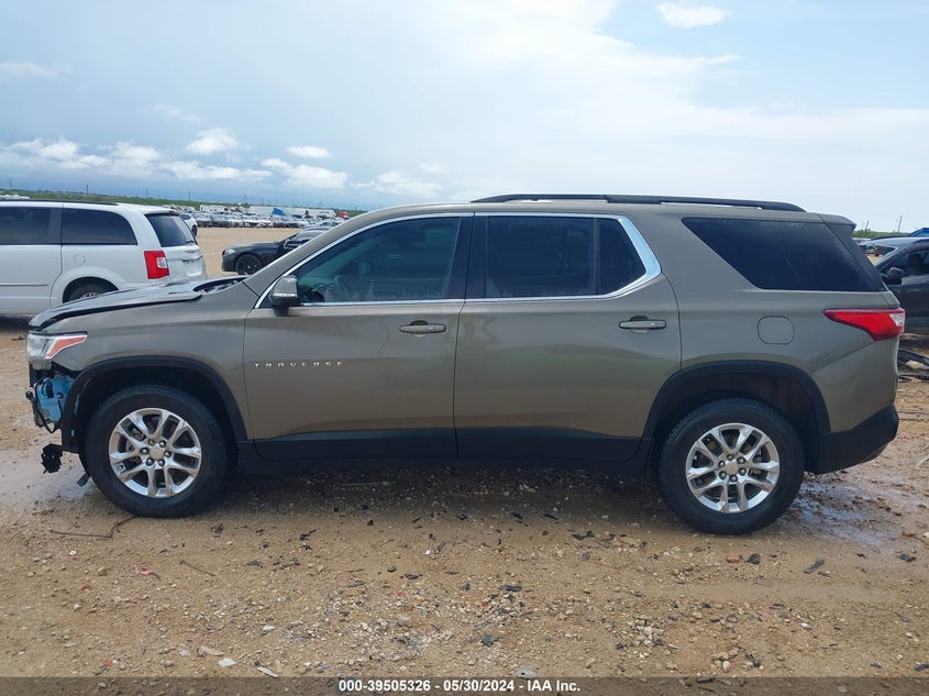 2020 CHEVROLET TRAVERSE FWD LT CLOTH - 1GNERGKW3LJ136392