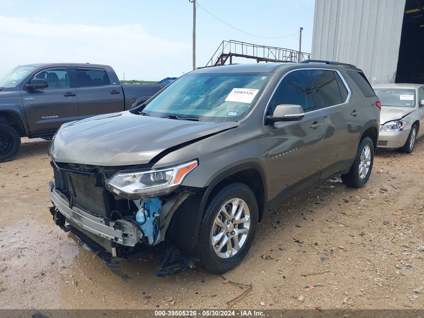 2020 CHEVROLET TRAVERSE FWD LT CLOTH - 1GNERGKW3LJ136392