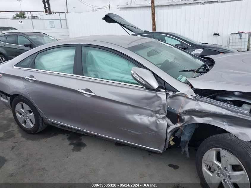 2012 Hyundai Sonata Hybrid VIN: KMHEC4A45CA034189 Lot: 39505328