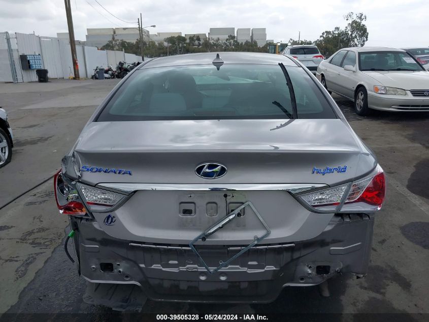 2012 Hyundai Sonata Hybrid VIN: KMHEC4A45CA034189 Lot: 39505328