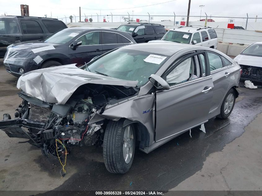 2012 Hyundai Sonata Hybrid VIN: KMHEC4A45CA034189 Lot: 39505328