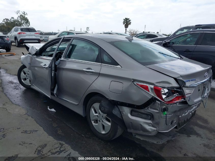 2012 Hyundai Sonata Hybrid VIN: KMHEC4A45CA034189 Lot: 39505328