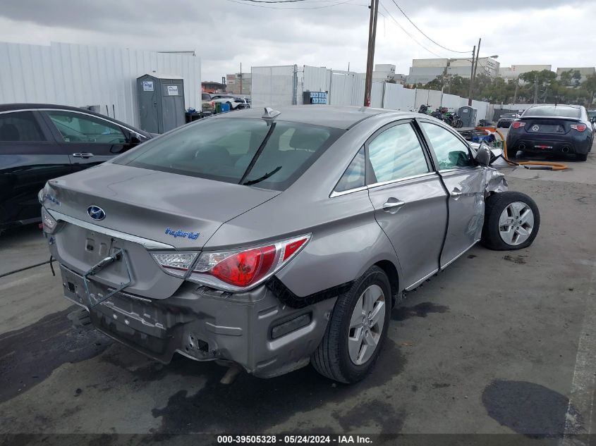 2012 Hyundai Sonata Hybrid VIN: KMHEC4A45CA034189 Lot: 39505328