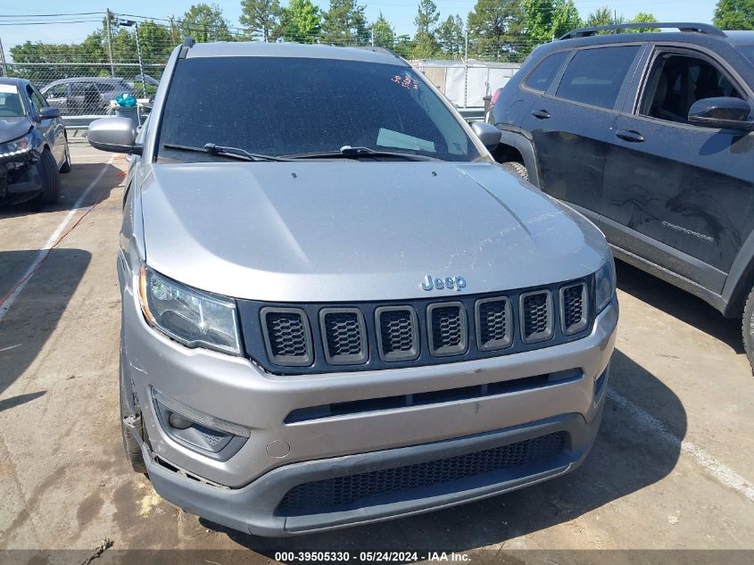 2019 Jeep Compass Latitude Fwd VIN: 3C4NJCBB6KT636673 Lot: 39505330