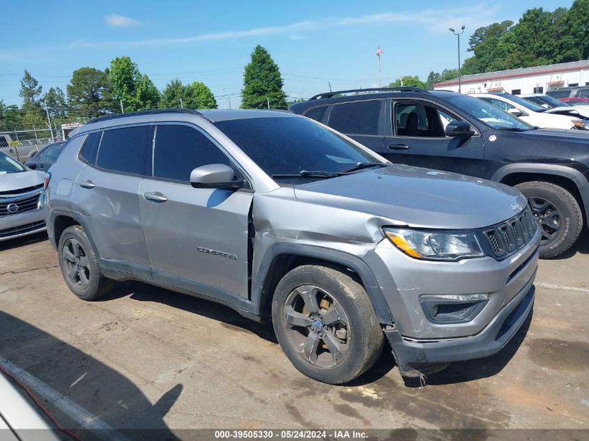 2019 Jeep Compass Latitude Fwd VIN: 3C4NJCBB6KT636673 Lot: 39505330