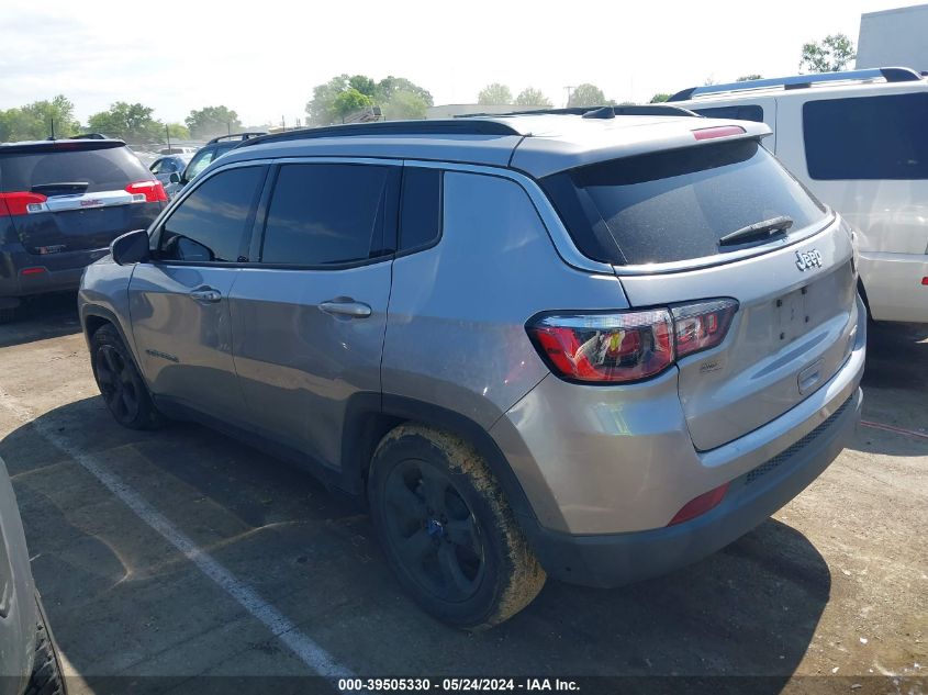 2019 Jeep Compass Latitude Fwd VIN: 3C4NJCBB6KT636673 Lot: 39505330