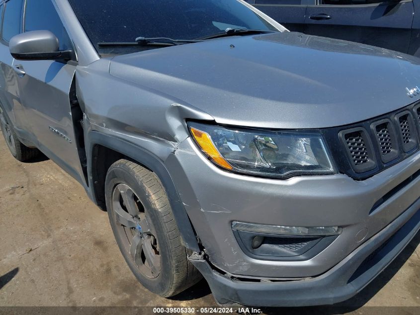 2019 Jeep Compass Latitude Fwd VIN: 3C4NJCBB6KT636673 Lot: 39505330